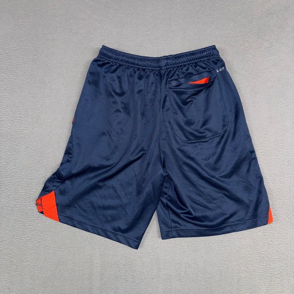 Nike Shorts Mens Small Navy Blue Syracuse Orange Dri-FIT Athletic Basketball